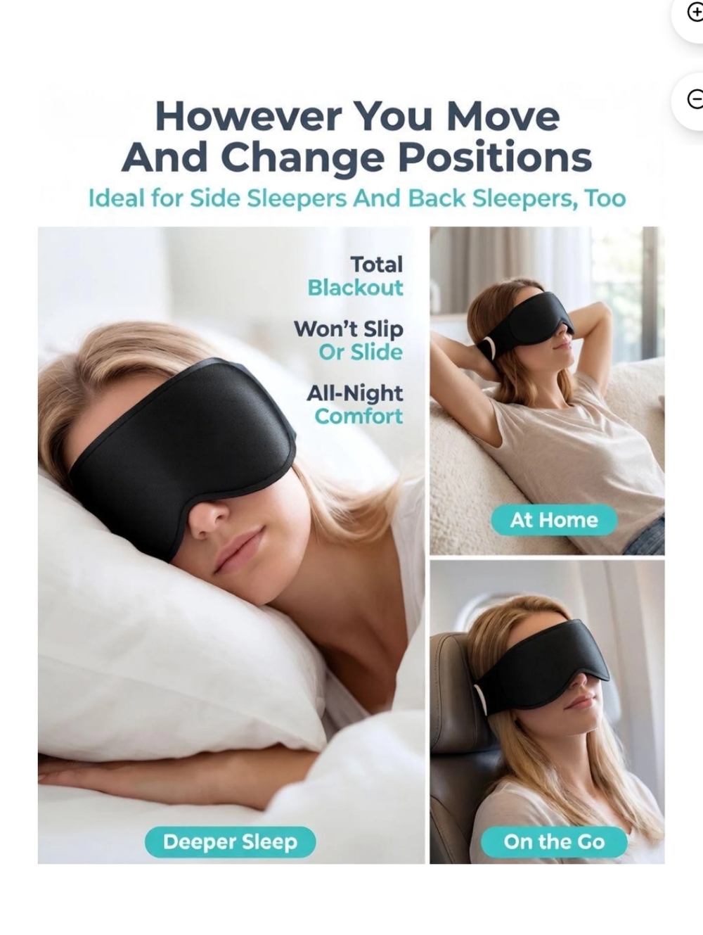 Sleep Mask - Picture 8 of 9